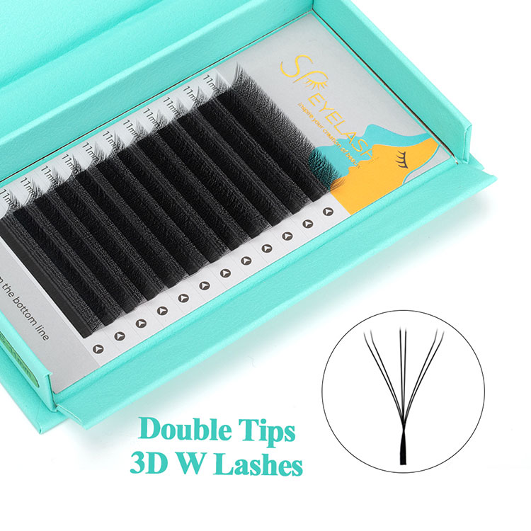 Подвійні наконечники 3D W Lashes
