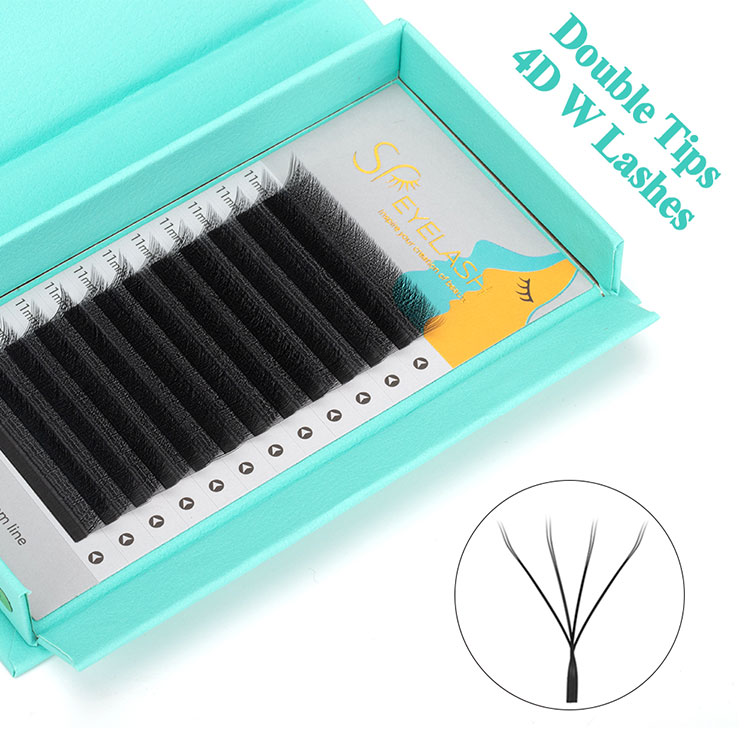 Подвійні наконечники 4D W Lashes